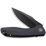 Складной нож CIVIVI BAKLASH Blackwash сталь 9Cr18MoV, рукоять Black G10 C801H